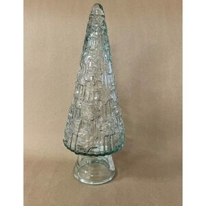 Vidrios San Miguel Recycled Authentic Green Glass Decorative Christmas Tree